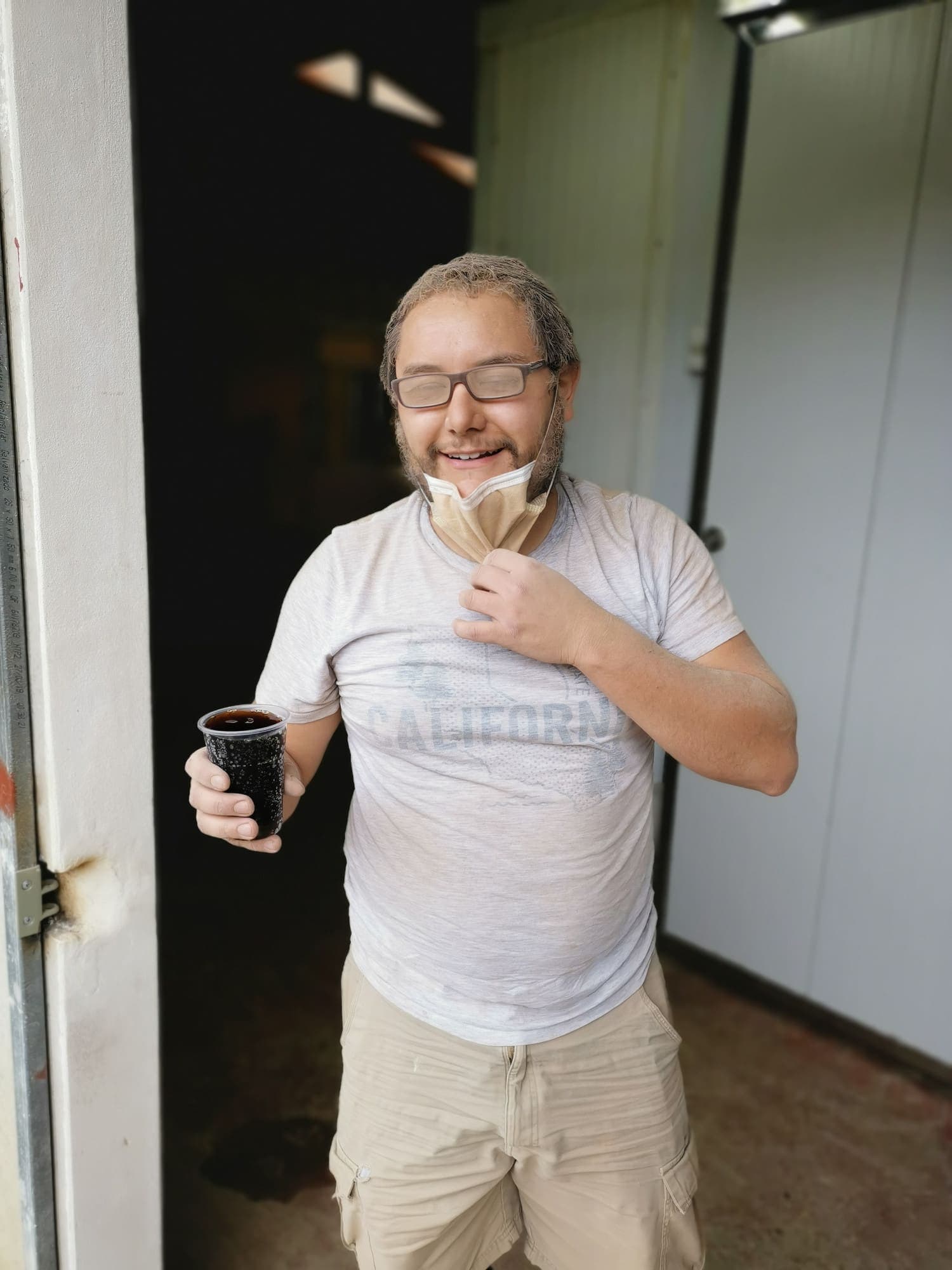 A toast with one of the first Monteverde Brewing Company beers